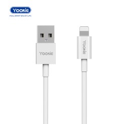 Yookie Charging Data Cable CB17-lighting 2.4A white
